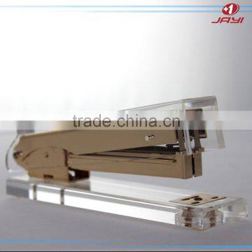 Hot Selling Custom Acrylic Gold Fancy Stapler/Office Stapler