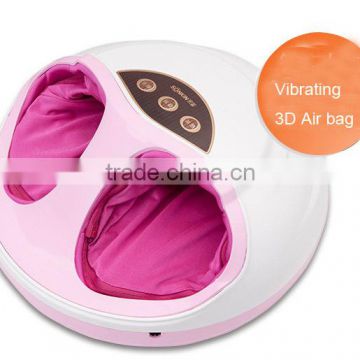 Mini 3D air vibrating foot massager