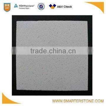 White color artificial quartz for kitchen countertops