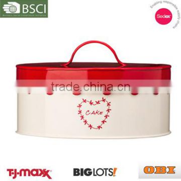 Heart shaped border cake tin