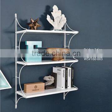 wholesale home decorative floating wood wall shelves