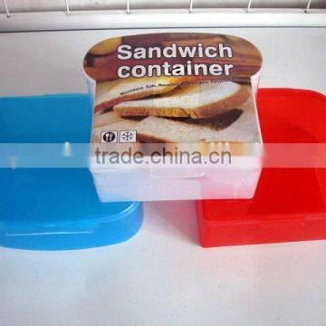 Plastic Sandwich Container