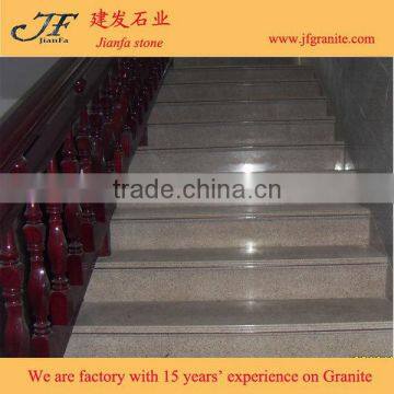 Rose Pink Granite G681 Stairs Design Decorative Garden Stepping Stone photo-5