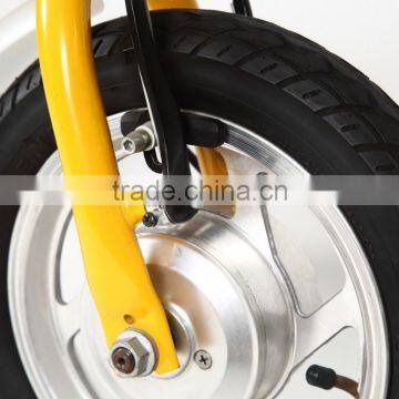 12 Inch Electric Folding Bicycle With Brushless Hub Motor photo-6