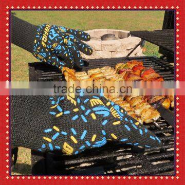 Forearm Protection BBQ Gloves Great For Kitchen, Grill, Fireplace Accessories photo-2