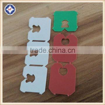2017 High Quality Plastic Square Ties for Bread Bags Clip Made in China photo-2