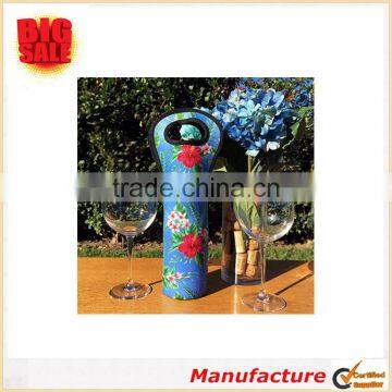Neoprene Totes and Carriers For Wine Champagne Bottles Printing Tote Bag photo-5