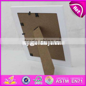 оптовая на заказ деревянные белые рамки для картин для украшения дома W09A029 photo-4