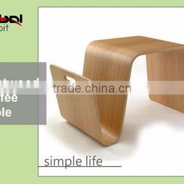Home Furniture Storage End Table With Drawer Wooden Side Table photo-2