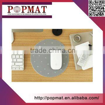 2017 New Lovely Pvc Mouse Pad Round Mouse Mat photo-3