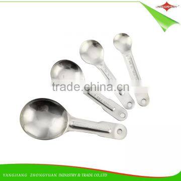 ZY-L2003 Wholesale High Quality 4pcs Kitchen Stainless Steel Measuring Spoons Set photo-6