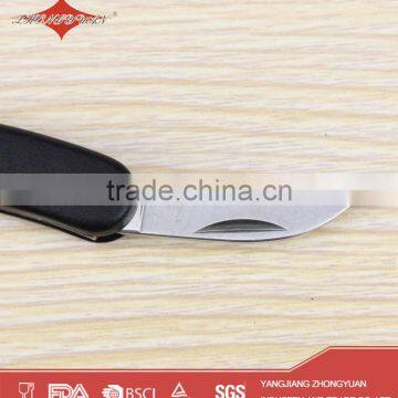 Metal Wine Bottle Shape Opener Wine Corkscrew With Knife photo-3