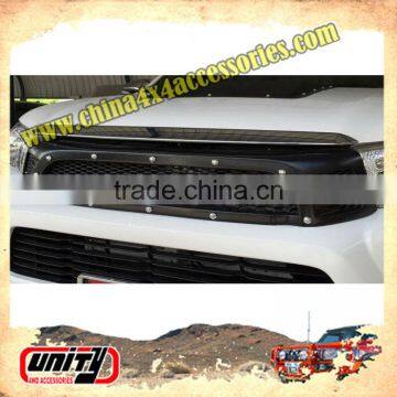 Fits Toyota Hilux Revo New Black Front Grille Grill Overlay photo-2