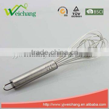 WCW024Good quality Egg whisk stainless steel Wire Whisk, Egg Frother, Milk & Egg Beater Blender hot sales