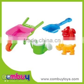 Wholesale plastic summer toy sand folding beach cart