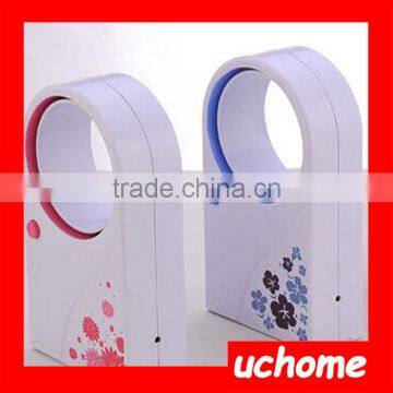 UCHOME Mini Portable USB Battery Bladeless Fan No Leaf Air Conditioning
