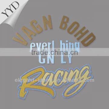 2017 VAGN BOHD heat transfer decoration motif on garment