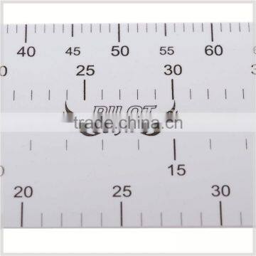 Kearing Brand #KNM-6 Nautical Miles Scale Ruler,white and Flexible Plastic photo-2