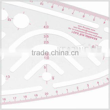 Kearing Brand French Curve Ruler,tailor's Curve Ruler,transparent Ruler#6401 photo-2