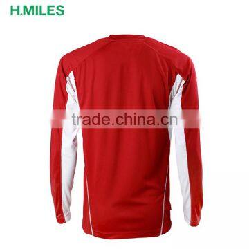 Mens Running Wear Half Zip Quickdry Long Sleeve Running T-shirt photo-2