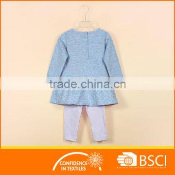 Baby Girl Wear Boutique Cotton Clothing Set photo-2