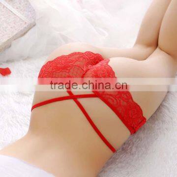 Stock Hot Sale 2016 New Sey Lace Women Panties Lady's Underwear Briefs Intimates Bandage Transparent Panties Sey Lingerie g Stri photo-4