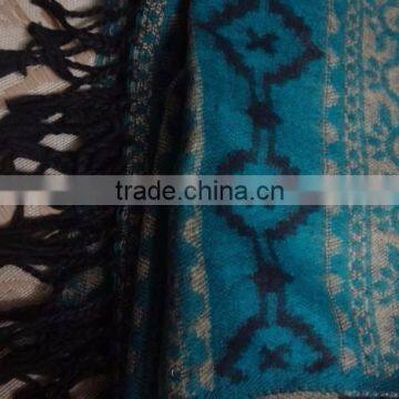 Designer Acrylic Shawl Cashmere Look ,60 cm x 200 cm photo-2