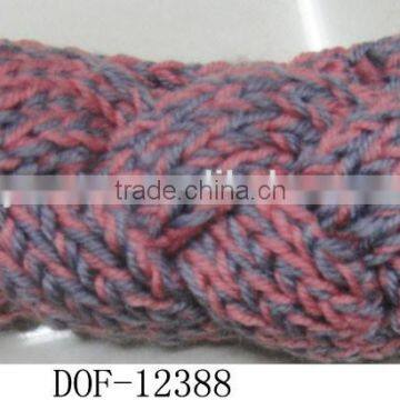 Fashion New Hot Designer Crochet Acrylic Braided Headband photo-5