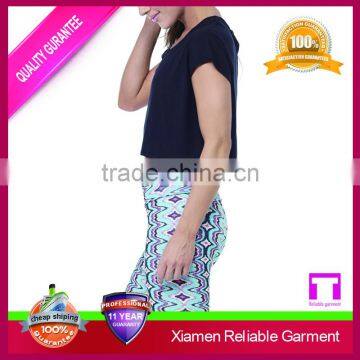 Wholesale Sexy Plain Crop Top Custom Design Cotton Crop Tops photo-2