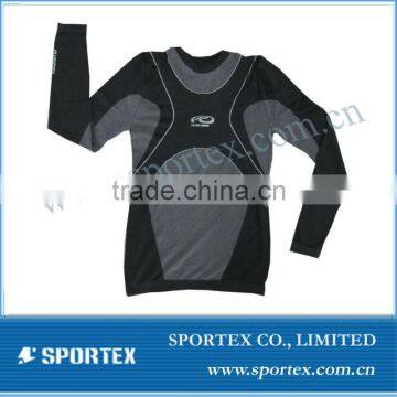 Latest design Men's motorcycling seamless base layer /High quality compression base layer /Seamless sports base layer