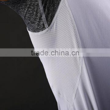 Custom Yoga Sports Wear Training Round Neck PlainT-Shirt For Men Fitness T Shirt