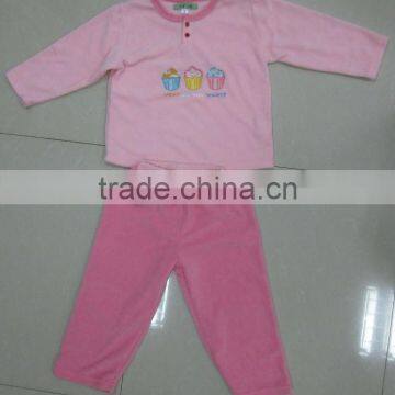 Baby Micro Polar Fleece 2pcs set/baby wear/baby clothes/Baby garments