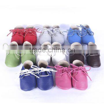 Sheep Skin Baby Genuine Leather Shoes, Italian Leather Baby Shoes photo-5