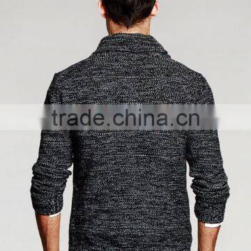China Factory Thick Button Cardigan Winter Mens Sweater Design for Hot Sale photo-4