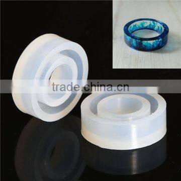 Custom White 27mm Silicone Resin Ring Mold Finger