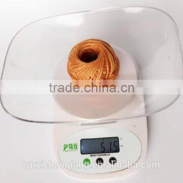Eco-friendly High Quality Raw or Color Hemp Rope Ball 50g