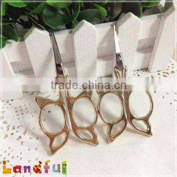 Wholesales Vintage Style Lace Embroidery Scissors Bronze Sewing Scissors photo-3