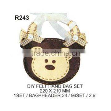 (R243) DIY FELT HAND BAG SET