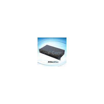 16 Slots Fiber Media Converters with Dual Power