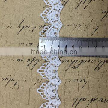 High Quality Water Souble Lace Trim With Cheaper Price photo-4