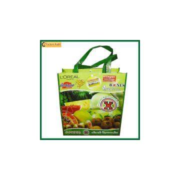Laminated Shopping Tote Bag Recycled Woven Bag (TP-LB288)