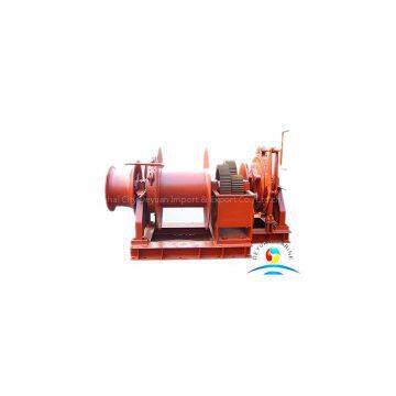 Marine electric anchor windlass and mooring winch