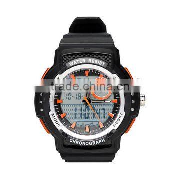 Mens watches PC plastic movement waterproof diving watch