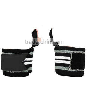 Crossfit Wrist Wraps / Custom Weight Lifting Wrist Wraps (1pair) 12''18'' in Black, GREY,White photo-3