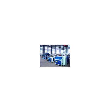 PP PE PVC single wall corrugated pipe extrusion machine