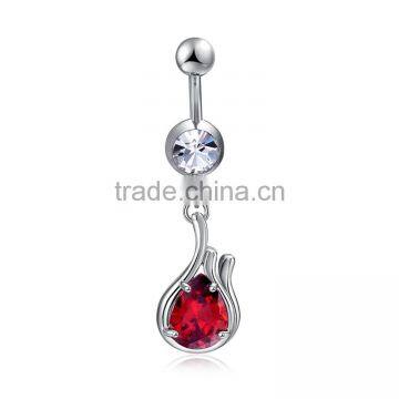 Flashing Jewelry Fake Navel Belly Ring photo-4