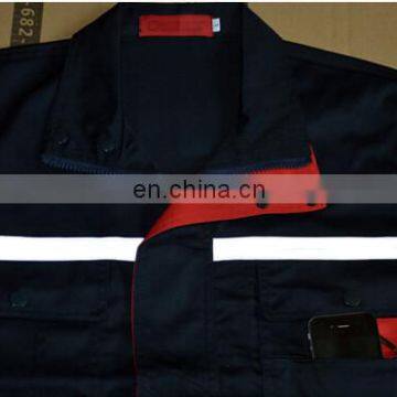 Quality Polyester Cotton Twill Material Ccoverall Workwear photo-6