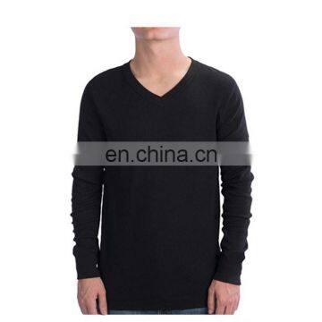 Wholesale Custom Cotton Basic Plain High Quality Mens Long Sleeve T shirt