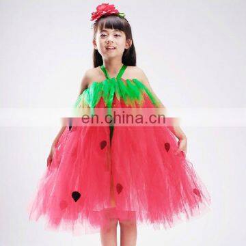 Coral Shabby Chic Flower Girl Dress Princess Costume Birthday Outfit Party Invitations