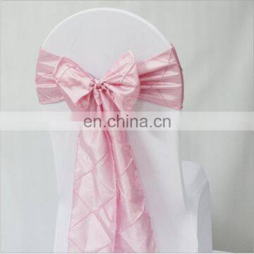 Beautiful Customized Wedding Dusty Pink Chair Sashes photo-4